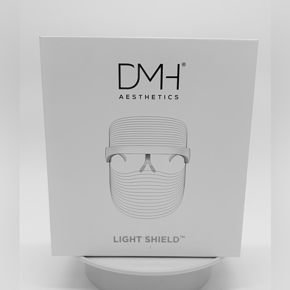 DMH Aesthetics LED Light Shield Face Mask- At Home Anti-Aging therapy -NIB